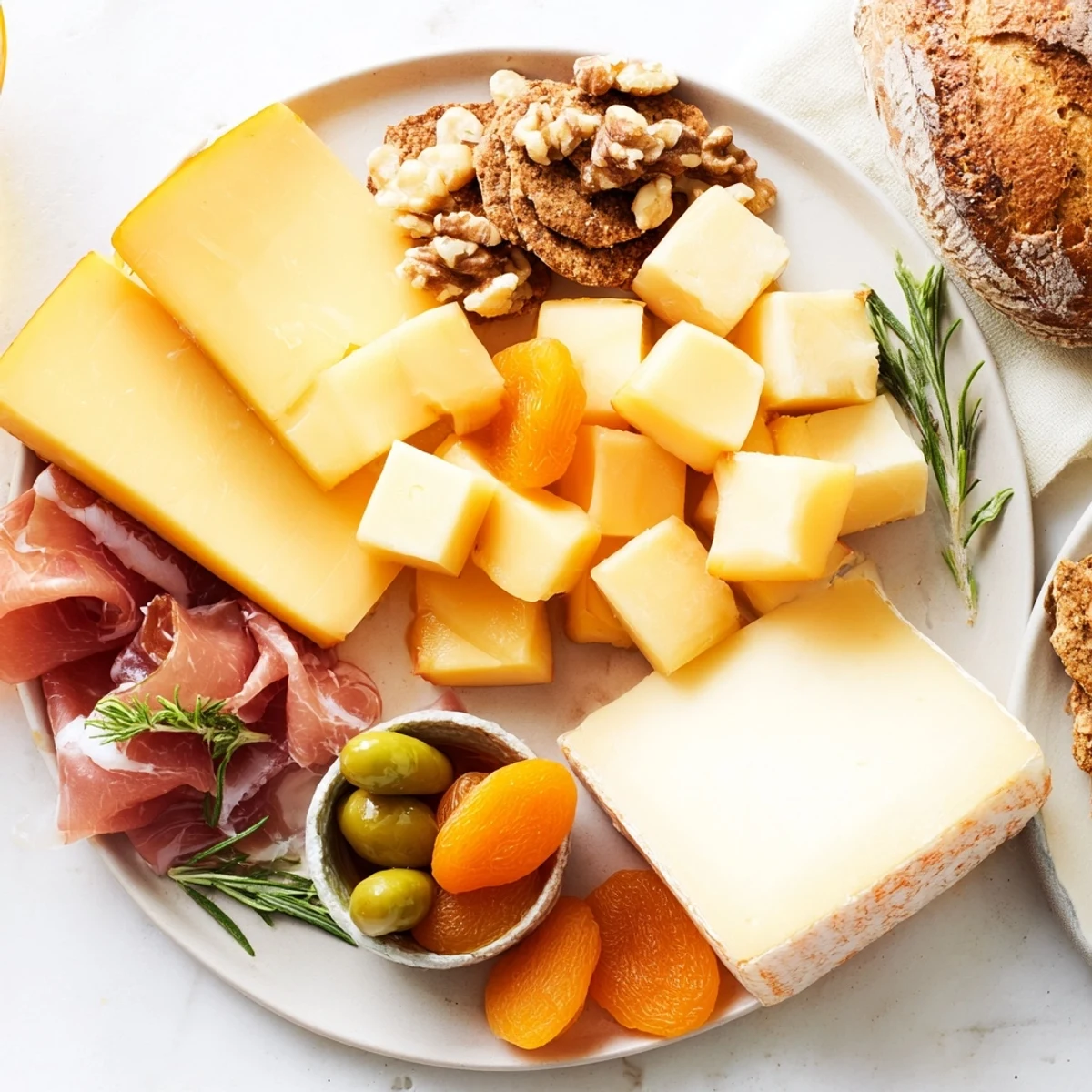 Winter Alpen Käse Platte