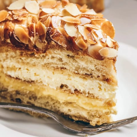 Bienenstich mit Vanille Mandel