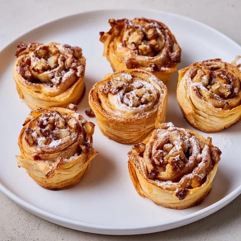 Ofen Apfelstrudel Rolls lecker