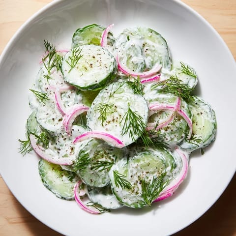 Omas Gurke Dill Salat