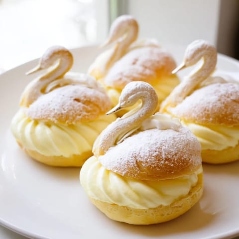 Feathered Friend Swan Pastry