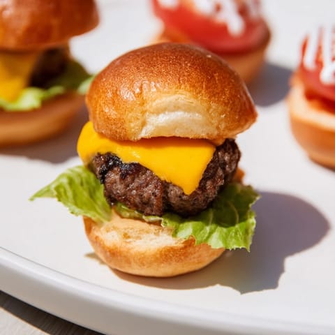 American Football Mini Burger Platte