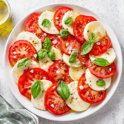 Sliced Tomatoes Mozzarella
