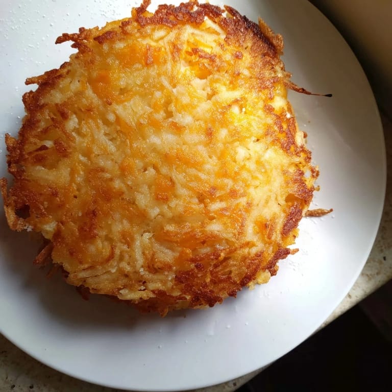 This photo shows perfectly fried Secret 4-Ingredient Mashed Potato Cakes with melted cheese inside.