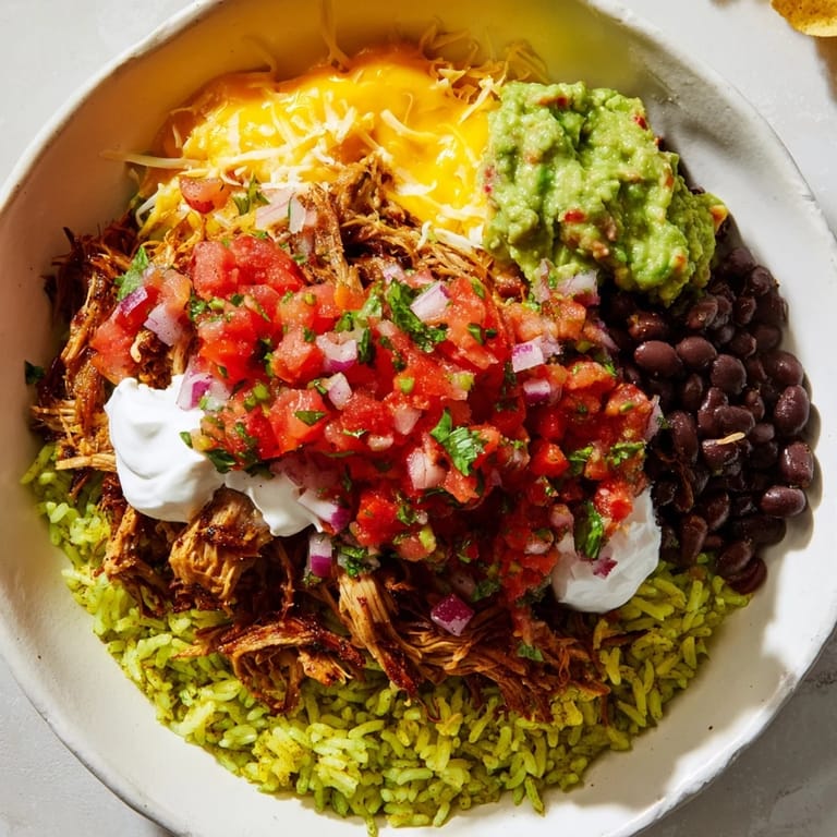 Imagine a delicious Chipotle Burrito Bowl copycat, overflowing with fresh ingredients, now ready to enjoy.